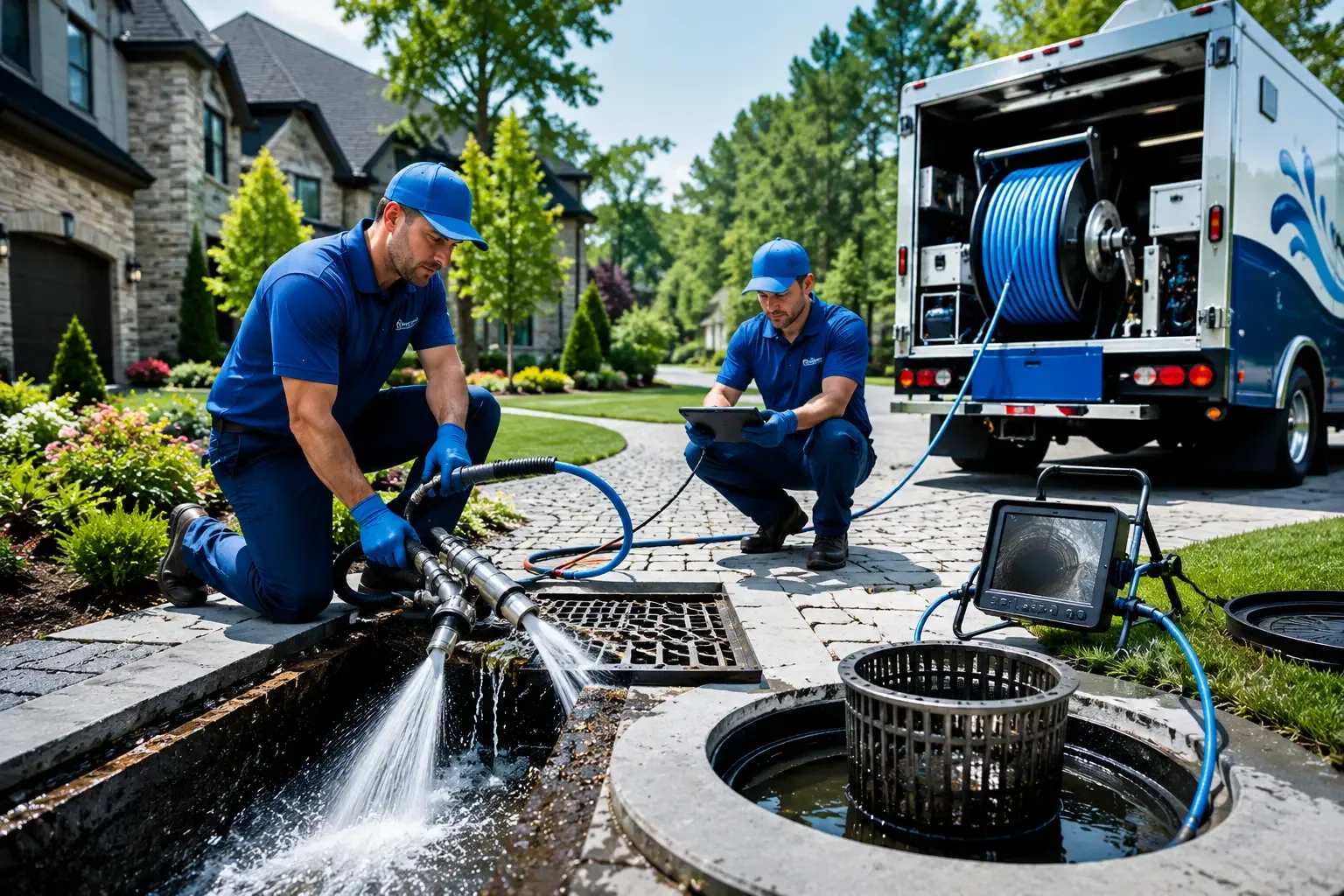 Local outdoor drain cleaning professionals in Cornish, ME